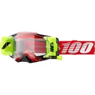 100% Armega Goggle Forecast Red/clear 50006-00008. Fixed Price $139.95.
