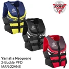 New Yamaha Men's Neoprene 2-BUCKLE Pfd Life Jacket Vest Red Blue Black MAR-22VNE. Fixed Price $69.99.