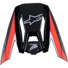Alpinestars SM5 Visor Honda Black/red Glossy 8988023-1333-TU. Fixed Price $79.11.
