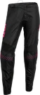 Thor Mx Womens Sector Minimal Riding Pants Black/pink All Sizes New. Fixed Price $30.24.