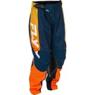 Fly Racing Youth Kinetic Pants Navy/orange Size 379-43426. Fixed Price $129.95.