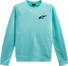 Alpinestars 12325102072062X Ageless Crew Fleece 2XL Aqua. Fixed Price $59.95.