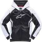 Alpinestars Strike Zipped/hooded Fleece With Hoody/hoodie Black White Size -. Fixed Price $64.46.