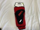 100% Red/black Large Ridecamp Knee Guards 90240-013-12. Fixed Price $32.00.