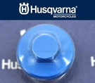 Anodized Blue Oil Cap Tc Tx 65 85 125 150 250 Husqvarna (see NOTES)#I238. Fixed Price $32.57.