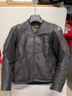 Dainese Racing Leather Motorcycle Jacket Perforated Black Size 50. Fixed Price $400.00.