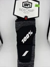 100% Ridecamp Knee Guards/pads, Grey Heather/black New. Fixed Price $34.50.