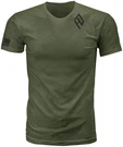 Harddrive Emblem Tee - Medium Olive Green/black. Fixed Price $42.56.