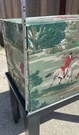 Vintage Legacy Fox Hunt Storage Bench Chest Equestrian Decor Made Usa. Fixed Price $249.99.