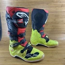Alpinestars Tech 7 Boots Size 10 Black Neon Red. Fixed Price $139.95.