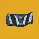 Fox Racing Turbo Lower Back Kidney Support Belt Youth Kids Black Adjustable. Fixed Price $14.99.