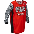 Fly Racing Youth Kinetic Mutant Jersey Red/white/black Large 379-526YL. Fixed Price $48.56.