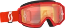 Scott Primal Goggles Red/white Orange Chrome Works 278597-1005280. Fixed Price $36.75.