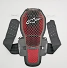 Alpinestars Nucleon KR-1 Cell Back Protector Smoke/black/red Size Small. Fixed Price $200.17.