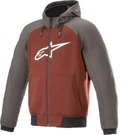 Alpinestars Chrome Hoodie Gray/burgandy Size Small 4200918-9134-S. Fixed Price $185.08.
