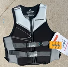 Sea-doo New Oem Unisex Grey Black Ultralight Airflow Pfd / Life Jacket Large. Fixed Price $102.35.