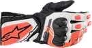 Alpinestars 3558321-1231-L SP-8 V3 Gloves Large Black/white/fluorescent Red. Fixed Price $124.95.