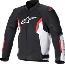 Alpinestars Ast V2 Air Jacket Black White Red Medium 3306121-1304-M. Fixed Price $244.95.