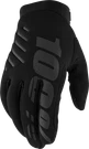 100-PERCENT Brisker Gloves Black Medium For Offroad Riding. Fixed Price $44.23.