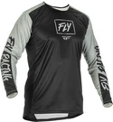 New Fly Racing 375-720S Lite Jersey Black/gray Small -motorcycle/offroad/atv. Fixed Price $49.95.