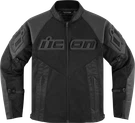 Icon Mesh Af Leather Jacket Black Large 2810-3899. Fixed Price $235.00.