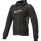 Alpinestars Stella Chrome Sport Armored Zip Hoody Black/white Sz. Fixed Price $229.95.