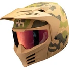 Icon Elsinore Helmet Full Face - Magnacross Tan Adult Size Medium. Fixed Price $275.00.