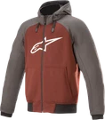 Alpinestars 4200918-9134-2X 21 Chrome Hoodie 2XL Gray/burnt Orange. Fixed Price $239.95.