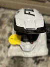 Fox Racing Motocross. Yth V1 Lux Helmet Blk/wht 28355-018-YM. Fixed Price $130.00.