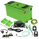 51.2V 105AH Heated Lithium Battery, Standard Accessory Kit 48V Polaris Ranger Ev. Fixed Price $2570.00.