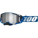 100% Armega Rockchuck Flash Silver Goggles. Fixed Price $100.00.