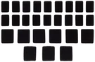 Pod Kx Made With Velcro Set For Knee Brace Bilateral Black KP400-001-OS. Fixed Price $24.84.