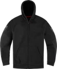 Icon Armor Mens Casual Motorcycle Riding Street Racing Black Zipper Hoodie. Fixed Price $135.00.
