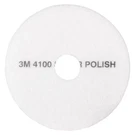 3M 19" White Polishing Floor Pads 40/CASE Low Speed Commercial 410019. Fixed Price $369.88.