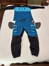 Fly Racing F-16 Women Riding Pants 15/16 And Jersey 2X, Color Is Aqua & Black. Fixed Price $44.95.