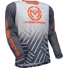 Moose Racing Sahara Jersey, Gray/orange, Off-road. Fixed Price $49.95.
