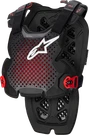 Alpinestars A-1 Pro Chest Guard 67001231431XL2X Anthracite Black Red XL/2XL. Fixed Price $179.95.
