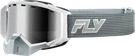Fly Racing 37-4111 Zone Elite Sn Goggle Grey/whte W/blk Mirror Plrzd Smoke. Fixed Price $123.45.