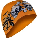 Zan Sportflex Beanie - Orange Tribal Skull WHLL669. Fixed Price $22.36.