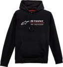 Alpinestars 1232-51000-10-M Linear Race Hoodie Medium Black. Fixed Price $74.95.