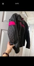 Scorpion Women's Black Pink Motorcycle Jacket Quilted Embroidered. Size: Medium. Fixed Price $75.00.