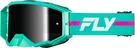 Fly Racing Zone Pro Goggle Teal/purple Black Mirror/smoke Lens 37-51917. Fixed Price $73.95.