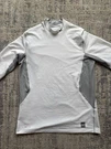 Nike Pro Shirt Men Large White Combat Hyperwarm Dri-fit Long Sleeve Thermal. Fixed Price $18.99.
