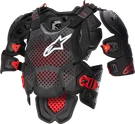 Alpinestars A-10 Roost Guard V2 Black/red Medium/large. Fixed Price $299.95.