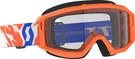 Scott Usa Primal Youth Goggles Osfm Orange/clear Lens 403026-0036043 51-5543. Fixed Price $26.95.