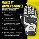 Cortech Women's Manix Short Cuff Motorcycle Gloves. Fixed Price $54.81.