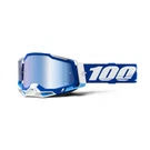 100 Percent Racecraft 2 Blue Mirror Lens Off-road Adult Mx Goggles. Fixed Price $108.31.