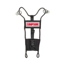 Rhdcs Simpson Racing Hybrid X Chin Straps. Fixed Price $150.95.