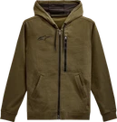 Alpinestars 121351030690XL Asymmetrical Zip-up Hoodie Military. Fixed Price $92.35.
