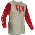 Fly Kinetic Wave Mx Mtb Jersey Light Grey Red Cycling Downhill Motocross. Fixed Price $49.84.